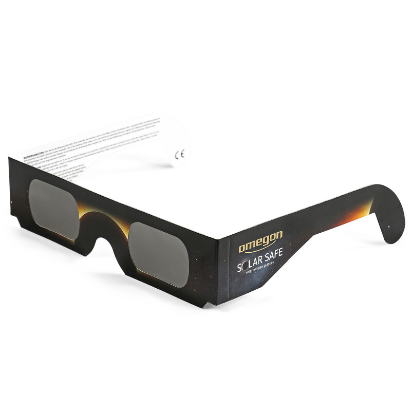 Omegon Lunettes d'éclipse solaire Solar Safe, lot de 3