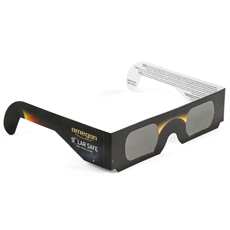 Omegon Ochelari pentru eclipsă solară Sofi Solar Safe în display cu 50 de bucăți