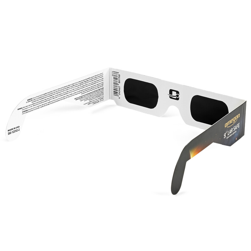 Omegon Sonnenfinsternis-Brille Sofi Solar Safe im Display mit 50 Stück