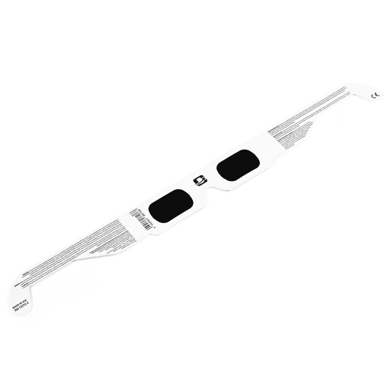 Lunettes pour éclipse solaire Omegon Solar Safe, lot de 25