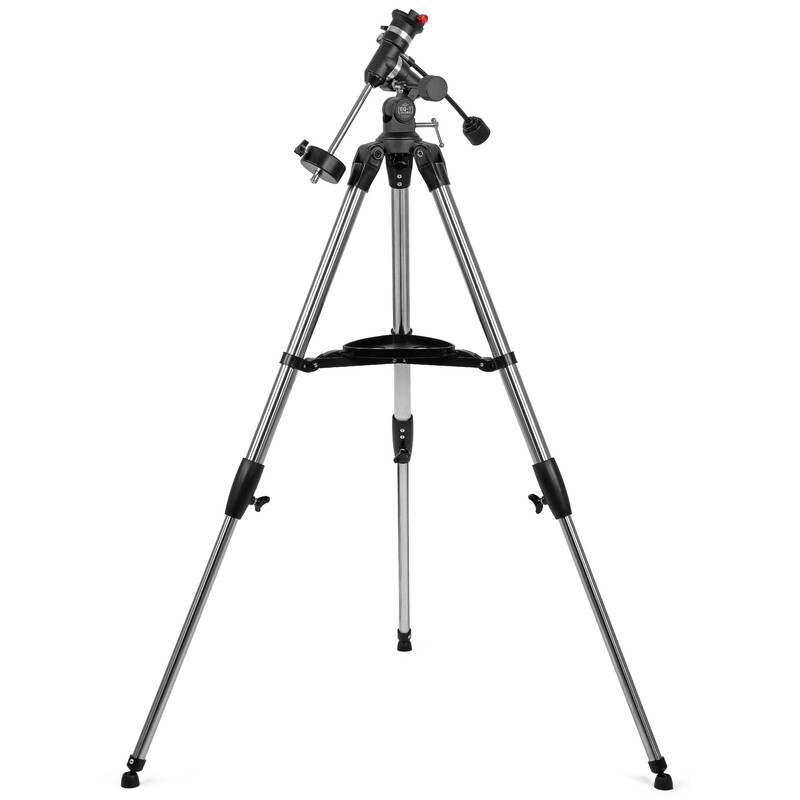 Omegon Montura EQ Neo con trípode de acero inoxidable