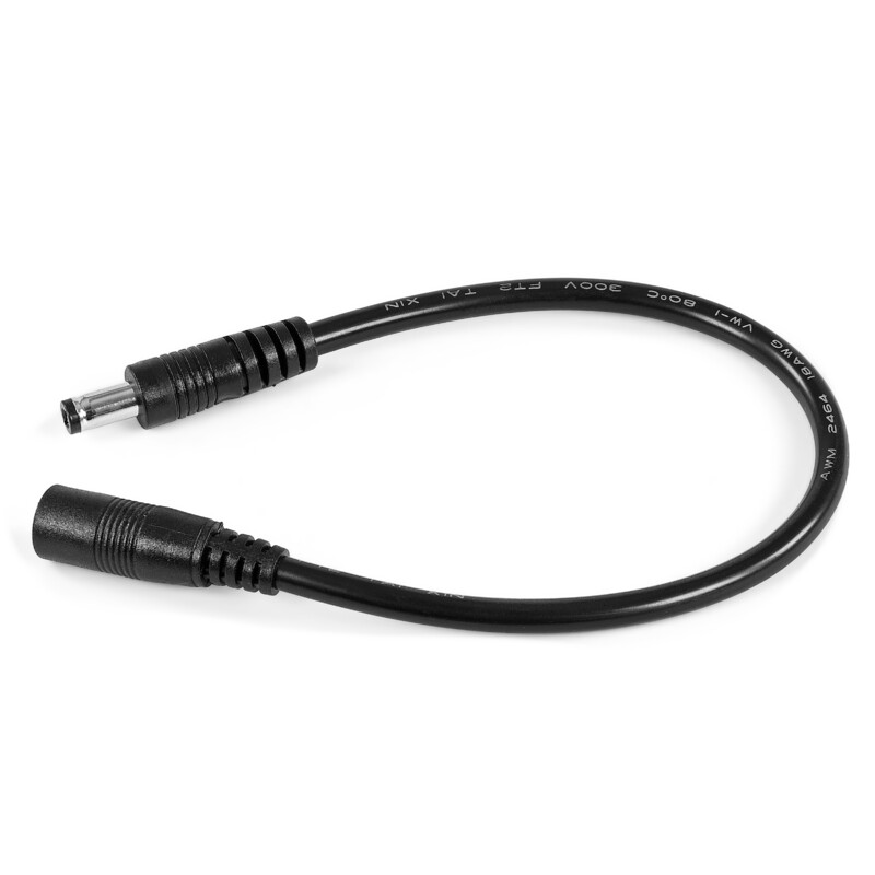 Omegon Kabel Adapter 5,5-2,1 (weiblich, pin) - 5,5-2,5 (männlich)