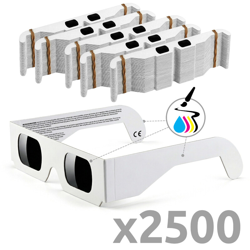 Omegon Solförmörkelseglasögon OEM Solar Safe 2 500 st.