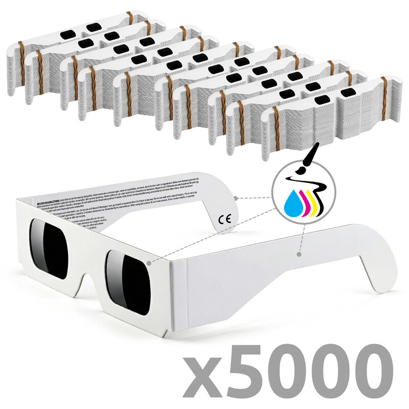 Omegon Ochelari pentru eclipsă solară OEM Solar Safe 5.000 buc.