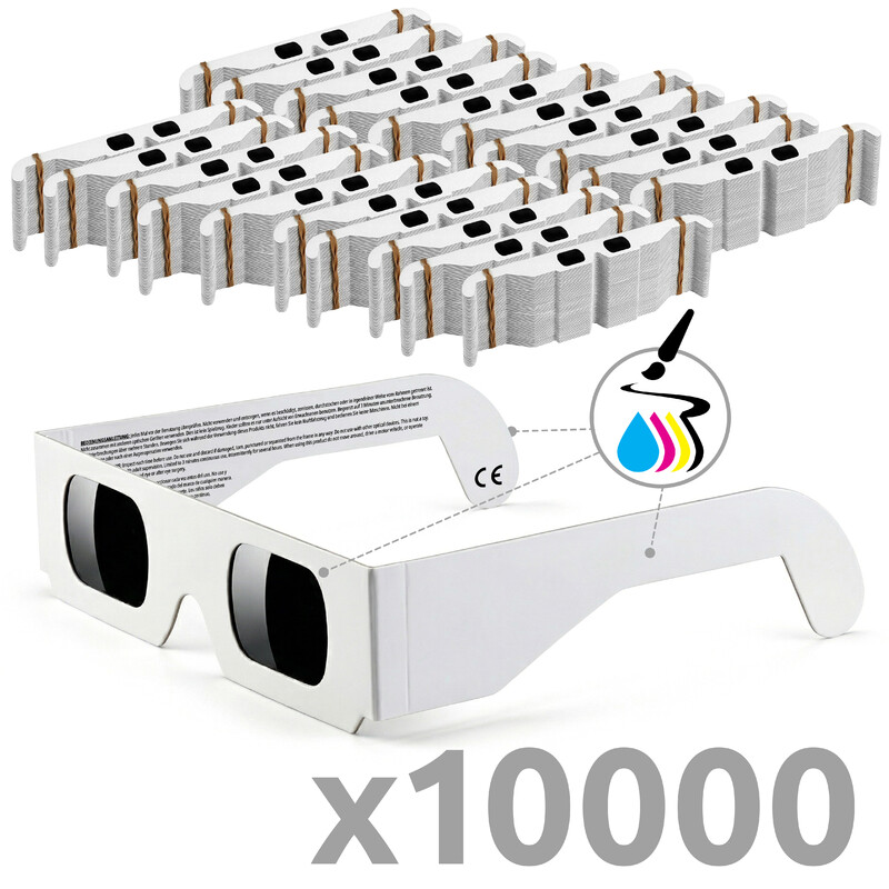 Omegon Zonsverduisteringsbril OEM Solar Safe 10.000 stuks.