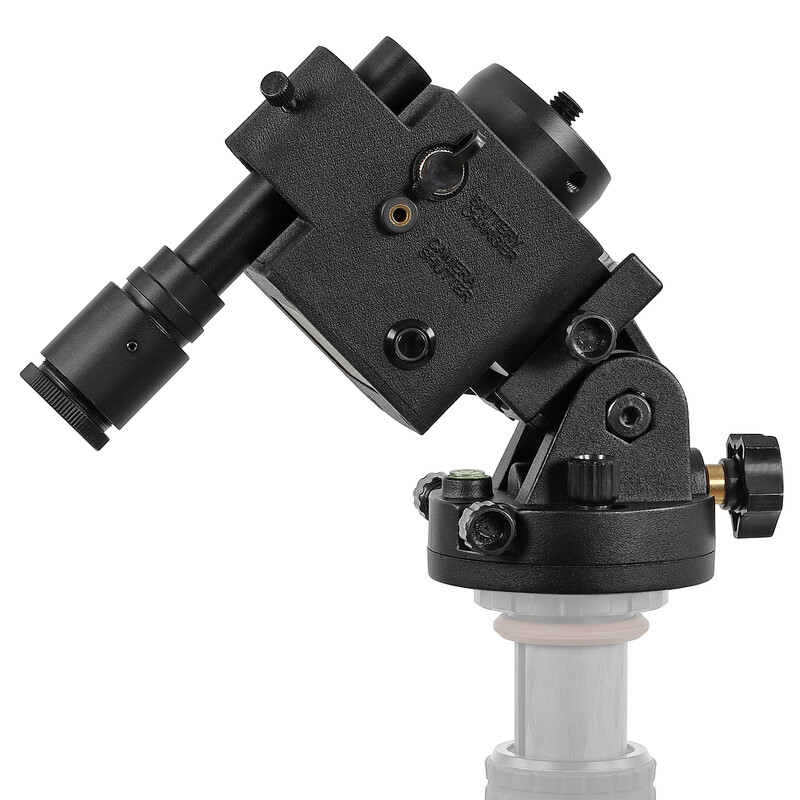 Omegon Montura Kit Segugio Tracker con cuña ecuatorial y buscador de polo