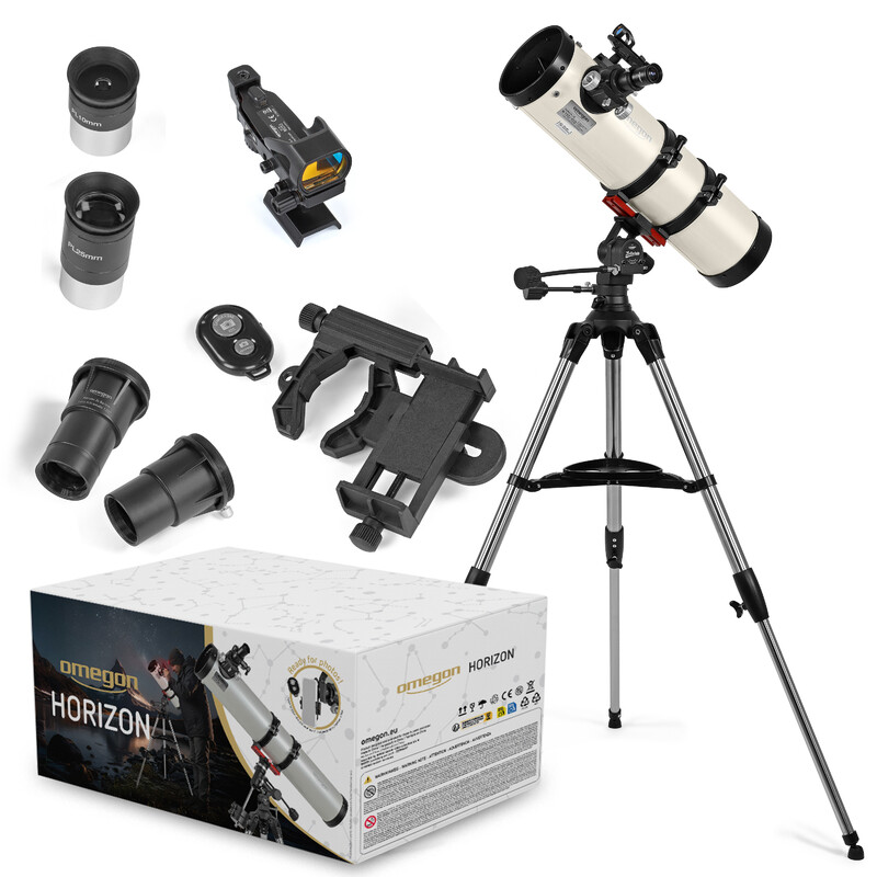 Omegon Telescópio Teleskop Horizon N 130/650 AZ-Bellavista